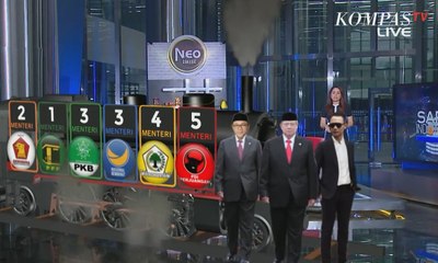 Pembagian Kursi Menteri, PDIP dan Golkar dapat Jatah Terbanyak