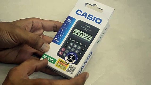 Unboxing and Review of Casio HL-815L Portable Calculator (Black)