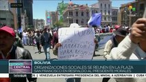 Bolivia: pdte. Evo Morales denuncia planes golpistas de la oposición