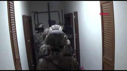 10 kişilik hırsızlık çetesini çökerten operasyon kamerada