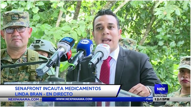 SENAFRONT incauta medicamentos - Nex Noticias
