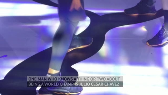 Hamilton spars with boxing champ Chavez ahead of Mexican GP