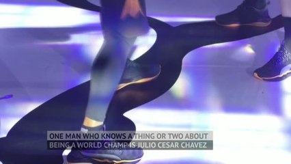 Hamilton spars with boxing champ Chavez ahead of Mexican GP