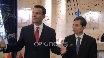 Ora News - Forumi 17+1, Veliaj pret nënkryetarin e bashkisë Kinë: Fuqizojmë shkëmbimet tregtare