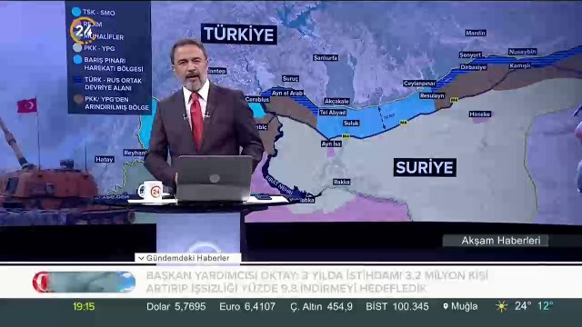 Tel Abyad'da Mehmetçik görevde