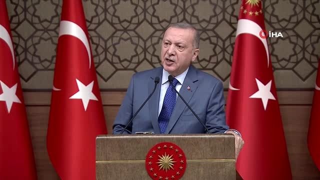 Cumhurbaşkanı Erdoğan: Terör örgütlerinden herhangi birini isim bayrak üniforma değiştirerek...