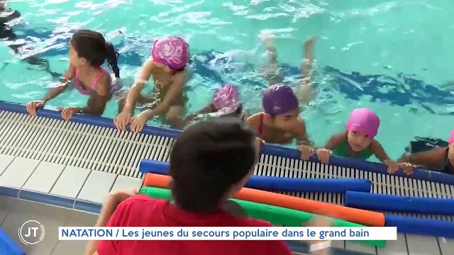NATATION Les jeunes du Secours populaire dans la grand bain