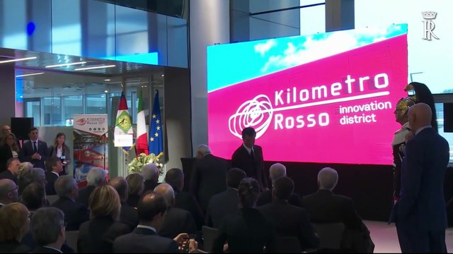 Bergamo - Mattarella visita alcuni centri di ricerca presso il “Kilometro Rosso” (24.10.19)