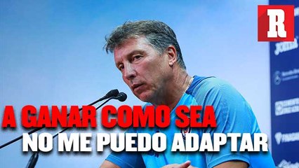 Siboldi: "No me puedo adaptar a ganar como sea"