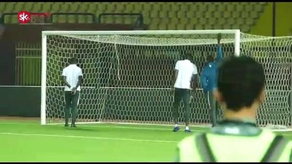 عادات غريبة للاعبى جينيراسيون فوت السنغال قبل مواجهة الزمالك