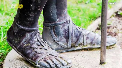 Squirrels Gnawing Of Parts Of Historic Statues Leave Park Staff Nutty!