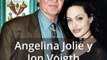La turbia relación entre Angelina Jolie y su padre, el actor Jon Voight