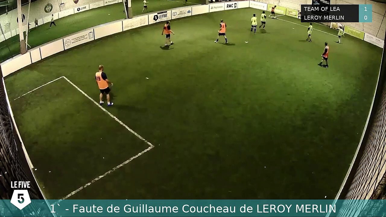 Faute de Guillaume Coucheau pour LEROY MERLIN le jeudi 24 octobre à 21:05