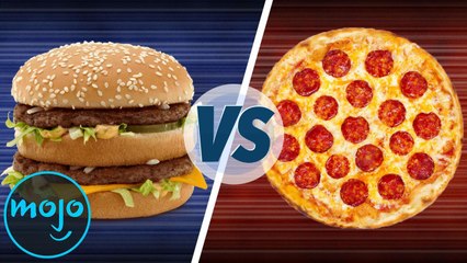 Best Food: Burgers Vs Pizza