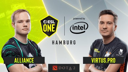 Dota2 - Alliance vs. Virtus.pro - Game 1 - Group A - ESL One Hamburg 2019