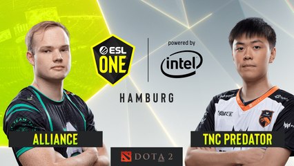 Dota2 - TNC Predator vs. Alliance - Game 2 - UB Semifinal - ESL One Hamburg 2019