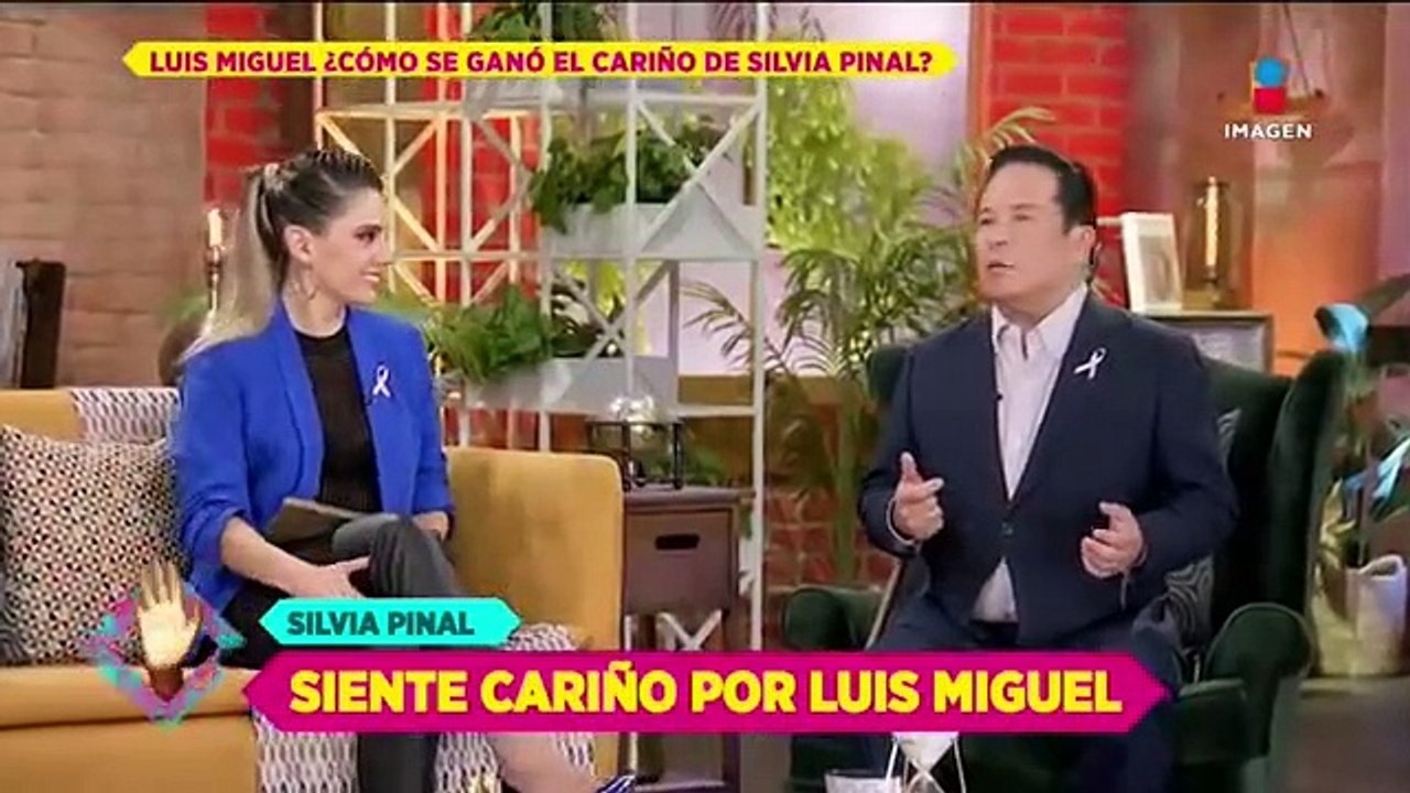 ¡Así fue como Luis Miguel y Silvia Pinal se encariñaron!