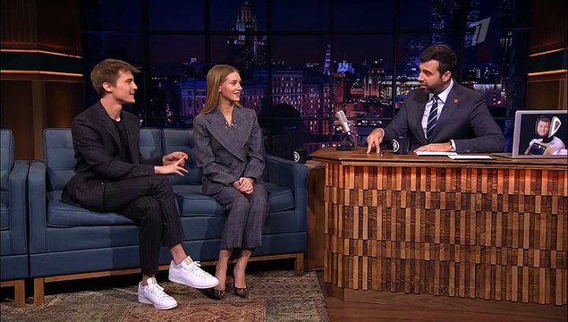 Вечерний Ургант. Кристина Асмус и Иван Янковский 24.10.2019