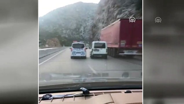 Hırsızlık zanlısı kovalamaca sonucu yakalandı - ANTALYA