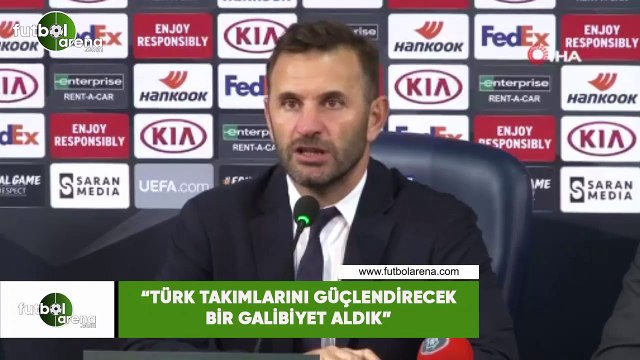 Okan Buruk: Türk takımlarını güçlendirecek bir galibiyet aldık
