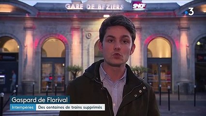 SNCF : des trains supprimés à cause des pluies diluviennes