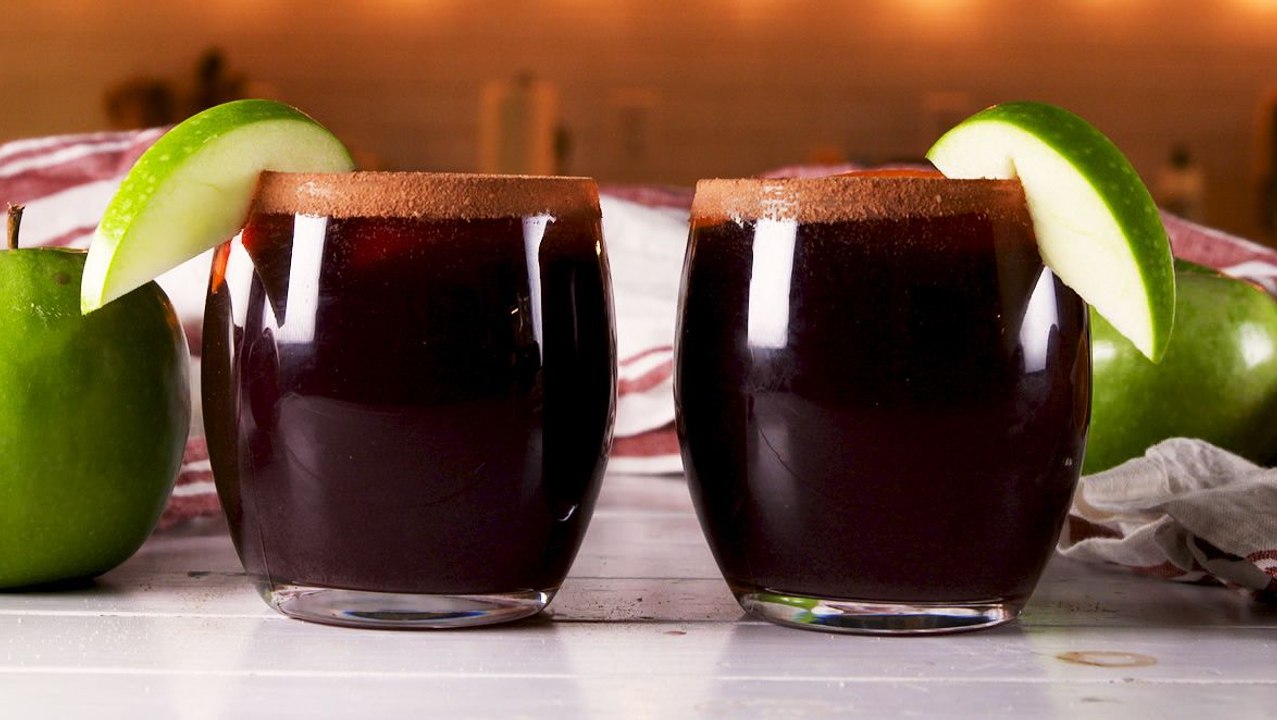 Moscato Apple Cider Sangria Is THE Fall Party Drink