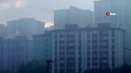 Çorlu güne sisle uyandı