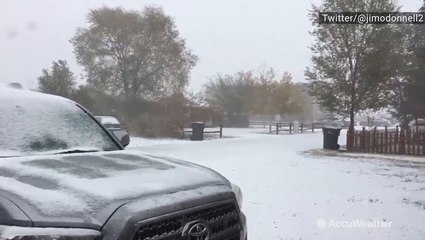 Winter came early for New Mexico