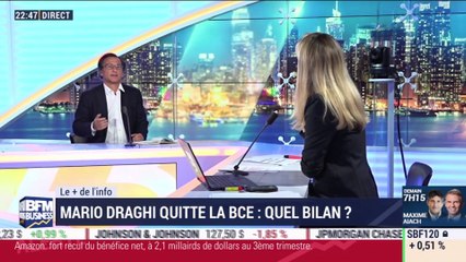 Le + de l'info: Mario Draghi quitte la BCE, mais avec quel bilan ? - 24/10