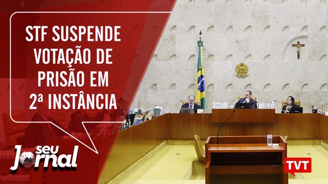 STF suspende votação de prisão em 2ª instância- Áudio mostra Queiroz oferecendo cargos – SJ 24.10