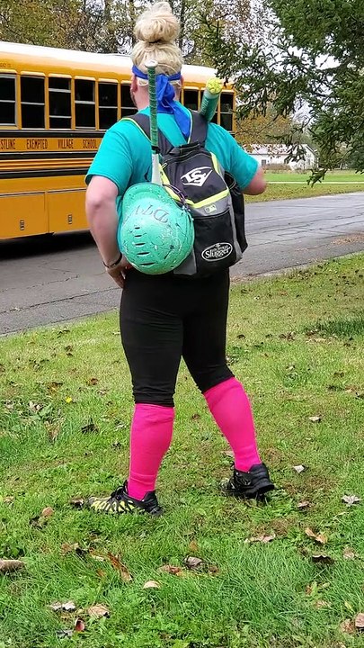 Batter Waits for the Bus