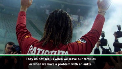 Behind scenes on Batistuta's new film