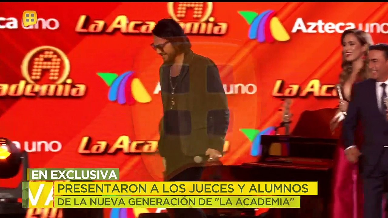 Presentación de los jueces y alumnos de la Nueva Generación de "La Academia" | Ventaneando