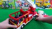 Fire Truck, Construction Vehicle, Police Cars, Ambulance Toys Unboxing for Kids