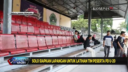 Dipilih Jadi Tuan Rumah Piala Dunia U-20, Solo Siapkan Lapangan Latihan Tim Peserta