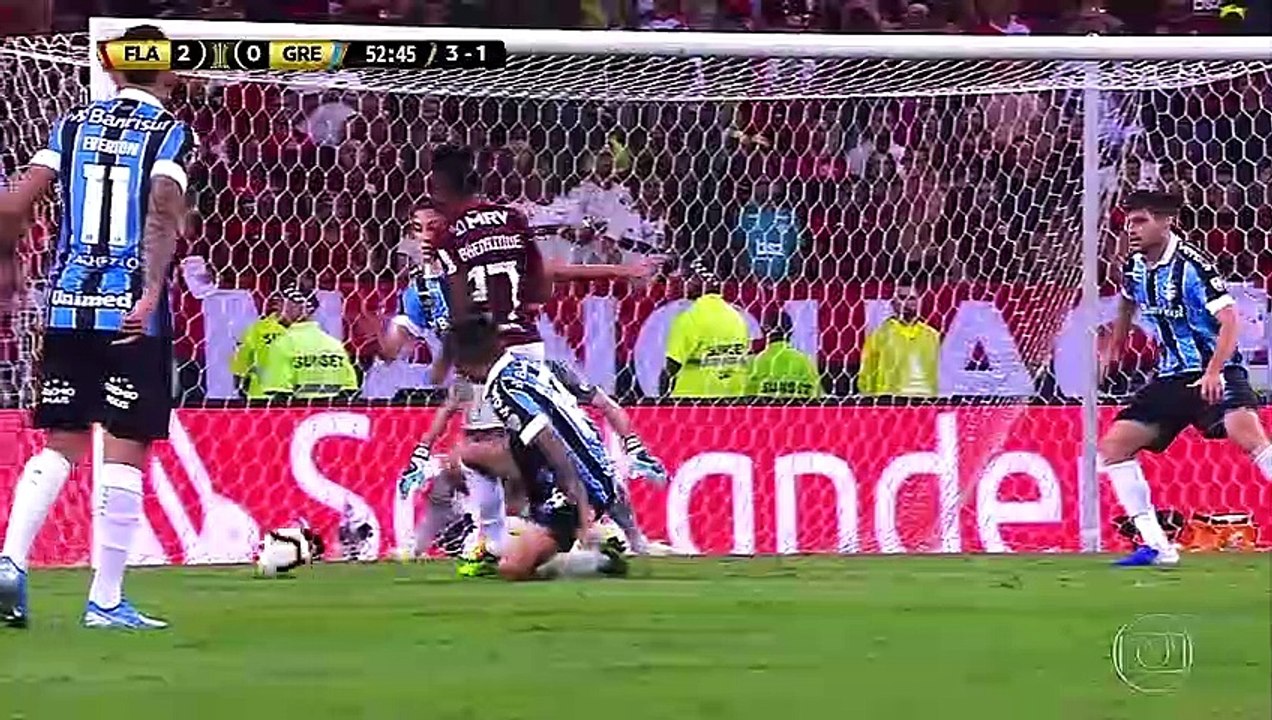 Libertadores 2019 - Flamengo vs Grêmio GLOBO 23.10.2019 - 2º Tempo