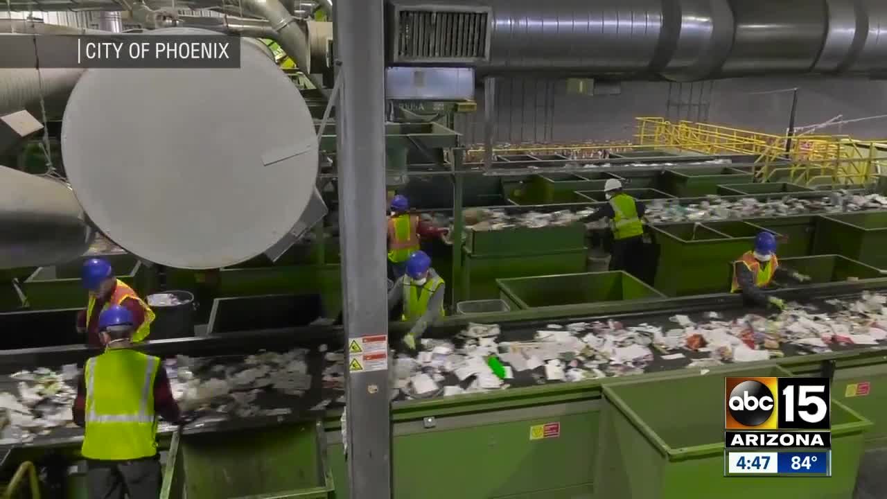 City of Mesa drastically reduces list of recycl...