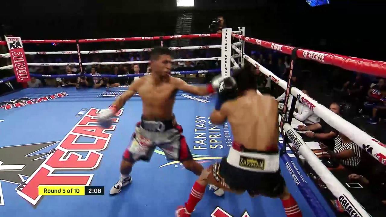 acosta vs Tabugon - round 5 knockout