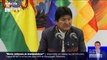 En Bolivie, le président Evo Morales est finalement réélu dès le premier tour au terme d'un dépouillement contesté