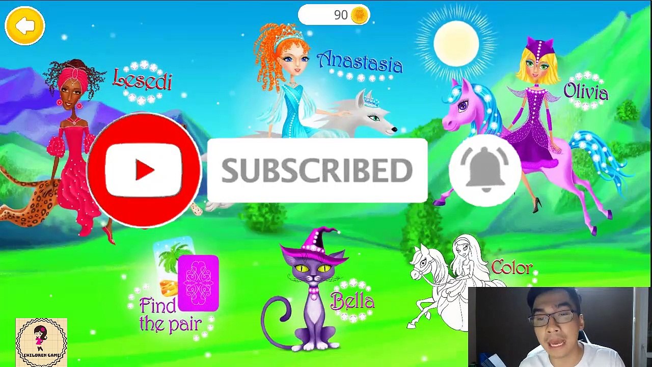 trò chơi trang điểm công chúa xinh đẹp |  Beautiful princess makeup game |  美しいプリンセスメイクゲーム