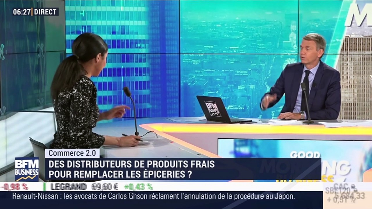 Commerce 2.0 : Des distributeurs de produits frais pour remplacer les épiceries ? - 25/10