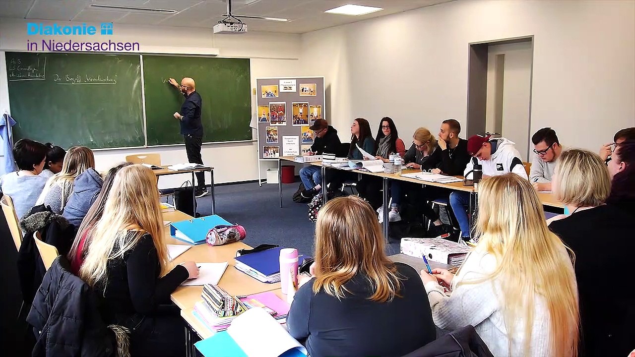 Diakonie in Niedersachsen - Ausbildung in den Berufsbildenden Schulen der Rotenburger Werke - Karrideo Image- und Eventfilmproduktion©®™