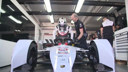 Formula E Test Drives in Valencia - André Lotterer, car number 36