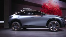 Nissan Ariya Concept and Nissan IMk design at 2019 Tokyo Motor Show