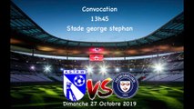 Composition de l'équipe premiere pour le 27 Octobre 2019 contre Heimsbrunn coup d'envoi 15H00 venez nombreux⚽️