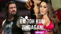 WWE Roman & Nikki Bella Love Latest Bollywood song | Marjaavaan : Ek Toh Kum Zindagani Video  Song | WWE Super Star In Bollywood Song