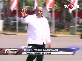 Presiden Panggil 12 Calon Wakil Menteri ke Istana