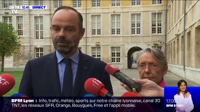 Édouard Philippe veut que la transparence la plus totale soit apportée sur les causes et les conséquences de cet incendie