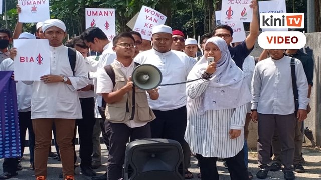 Polis rampas sistem PA solidariti VC
