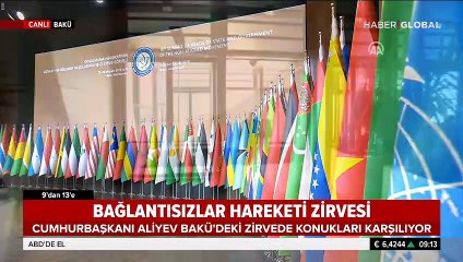 18. Bağlantısızlar Hareketi Zirvesi Bakü'de başladı